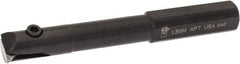 APT - 1/2" Min Bore Diam, 3-3/4" OAL, 1/2" Shank Diam, Indexable Boring Bar - 2-1/4" Max Bore Depth, TPG 221 Insert, Screw Holding Method - Americas Industrial Supply