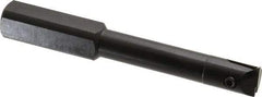 APT - 5/8" Min Bore Diam, 5" OAL, 3/4" Shank Diam, Indexable Boring Bar - 3" Max Bore Depth, TPG 221 Insert, Screw Holding Method - Americas Industrial Supply