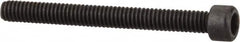 Value Collection - #1-72 UNF Hex Socket Drive, Socket Cap Screw - Alloy Steel, Black Oxide Finish, Fully Threaded, 3/4" Length Under Head - Americas Industrial Supply
