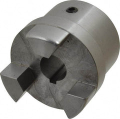 Boston Gear - 3/4" Max Bore Diam, FC25 Coupling Size, Flexible Half Coupling - 2-1/2" OD, 4.13" OAL, Steel - Americas Industrial Supply