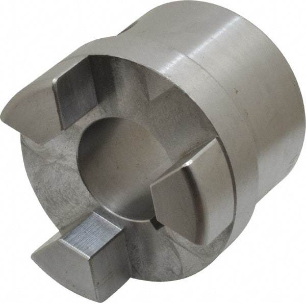 Boston Gear - 1-1/8" Max Bore Diam, FC25 Coupling Size, Flexible Half Coupling - 2-1/2" OD, 4.13" OAL, Steel - Americas Industrial Supply