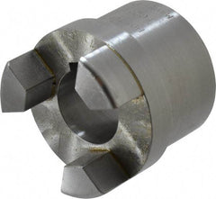 Boston Gear - 1-3/16" Max Bore Diam, FC25 Coupling Size, Flexible Half Coupling - 2-1/2" OD, 4.13" OAL, Steel - Americas Industrial Supply