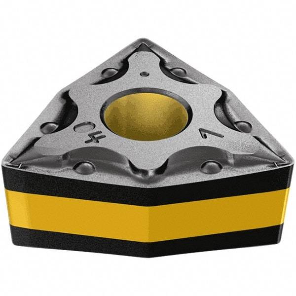 Iscar - WNMG331 WG Grade IC8150 Carbide Turning Insert - TiCN/Al2O3 Finish, 80° Trigon, 3/8" Inscr Circle, 3/16" Thick, 1/64" Corner Radius - Americas Industrial Supply