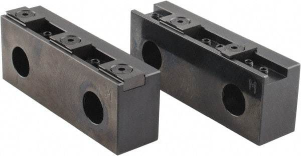 Mitee-Bite - 37.59mm High x 100mm Long x 25.4mm Wide Jaw Set - For Use with Mitee-Bite TalonGrips - Americas Industrial Supply