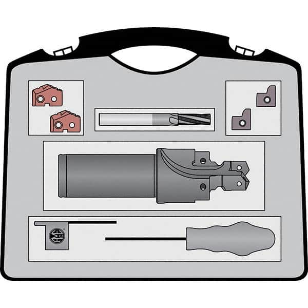 Allied Machine and Engineering - 7/16-20, Tube Dash 4, Indexable Porting Tool - Americas Industrial Supply