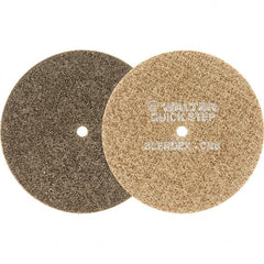 WALTER Surface Technologies - 6" Diam, Aluminum Oxide Hook & Loop Disc - Coarse Grade, Coated, Series 07-R, Quick-Step Blendex - Americas Industrial Supply