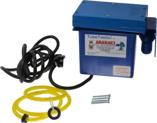 Abanaki - 10" Reach, 1.5 GPH Oil Removal Capacity, Tube Oil Skimmer - 40 to 185°F - Americas Industrial Supply