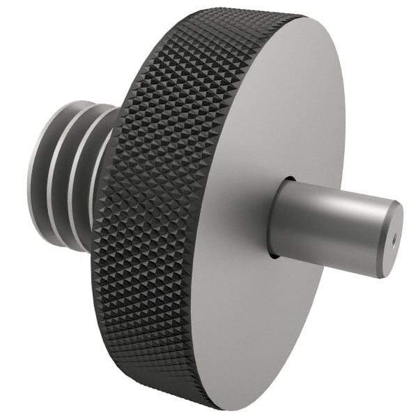 TE-CO - 7/16-20 UNF, 3/8 Inch Thread, 3/8 Inch Shaft Length, Tapped Hole Location Gage - Steel, 7/8 Inch Head Diameter, 1 Inch Overall Length - Americas Industrial Supply