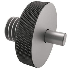 TE-CO - 7/16-20 UNF, 3/8 Inch Thread, 3/8 Inch Shaft Length, Tapped Hole Location Gage - Steel, 7/8 Inch Head Diameter, 1 Inch Overall Length - Americas Industrial Supply