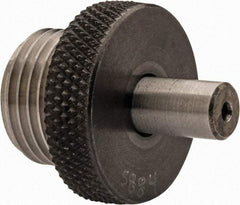 TE-CO - 5/8-18 UNF, 3/8 Inch Thread, 3/8 Inch Shaft Length, Tapped Hole Location Gage - Steel, 7/8 Inch Head Diameter, 1 Inch Overall Length - Americas Industrial Supply