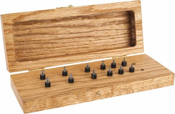 TE-CO - Tapped Hole Location Gage Sets Thread Size Range: #2-56 to #8-32 Number of Pieces: 6 - Americas Industrial Supply