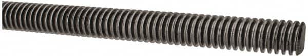 Keystone Threaded Products - 1/2-10 Acme, 3' Long, Low Carbon Steel General Purpose Acme Threaded Rod - Oil Finish Finish, Left Hand Thread, 2G Fit - Americas Industrial Supply