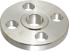 Merit Brass - 1/2" Pipe, 3-1/2" OD, Stainless Steel, Slip On Pipe Flange - 2-3/8" Across Bolt Hole Centers, 5/8" Bolt Hole, 150 psi, Grades 304 & 304L - Americas Industrial Supply