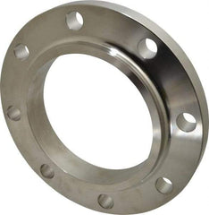 Merit Brass - 6" Pipe, 11" OD, Stainless Steel, Slip On Pipe Flange - 9-1/2" Across Bolt Hole Centers, 7/8" Bolt Hole, 150 psi, Grades 304 & 304L - Americas Industrial Supply