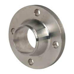 Value Collection - 3" Pipe, 7-1/2" OD, Stainless Steel, Weld Neck Pipe Flange - 6" Across Bolt Hole Centers, 3/4" Bolt Hole, 150 psi, Grades 304 & 304L - Americas Industrial Supply