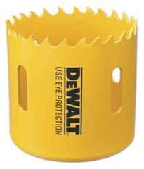 DeWALT - 3-3/4" Diam, 1-7/8" Cutting Depth, Hole Saw - Bi-Metal Saw, Toothed Edge - Americas Industrial Supply