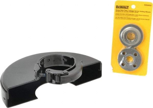 DeWALT - 7" Diam Angle & Disc Grinder Guard - For Use with DEWALT D28494S, D28474W & Type 1 Cutting Wheels - Americas Industrial Supply