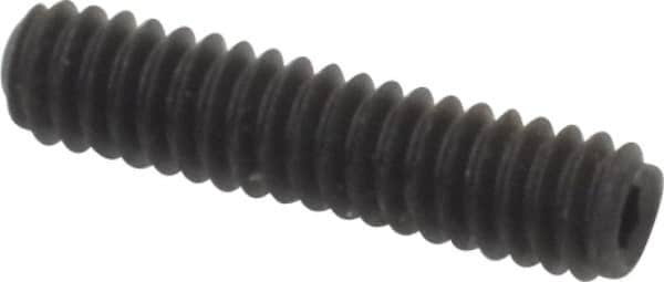 Value Collection - #2-56 UNC, 3/8" OAL, Cup Point Set Screw - Alloy Steel, 0.035" Key - Americas Industrial Supply