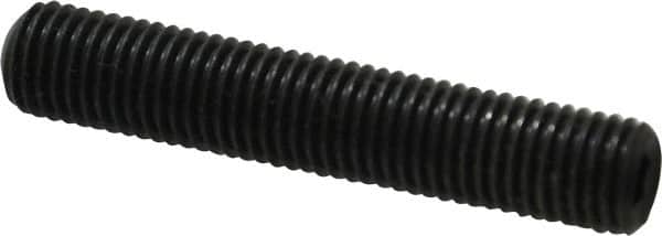 Value Collection - 5/16-24 UNF, 1-3/4" OAL, Cup Point Set Screw - Alloy Steel, 5/32" Key - Americas Industrial Supply