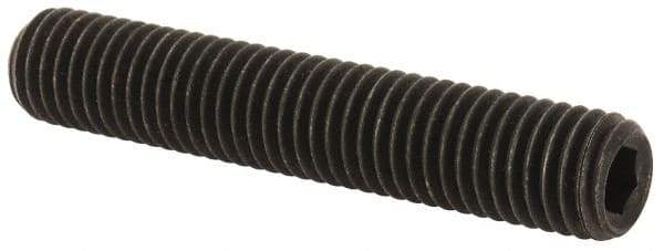 Value Collection - 5/8-11 UNC, 3-1/2" OAL, Cup Point Set Screw - Alloy Steel, 5/16" Key - Americas Industrial Supply