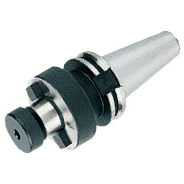 Iscar - CAT50 Taper Shank 1-1/4" Pilot Diam Shell Mill Holder - 0.669" Flange to Nose End Projection, Through-Spindle Coolant - Exact Industrial Supply