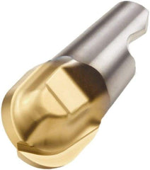 Seco - MM16 M07 Grade F30M Carbide Ball Nose Milling Tip Insert - TiAlN/TiN Finish, 2 Flutes, 0.787" Cutting Diam, 0.796" Depth of Cut, 0.871" Extension, 0.394" Cnr Rad - Americas Industrial Supply
