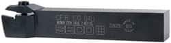 Seco - CFIR, Right Hand Cut, 1" Shank Height x 1" Shank Width, Indexable Turning Toolholder - 6" OAL, LC..1604.. Insert Compatibility, Series Multi-Directional Turning (MDT) - Americas Industrial Supply