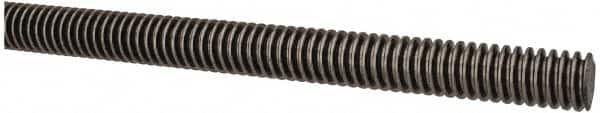 Keystone Threaded Products - 1/2-10 Acme, 3' Long, Alloy Steel General Purpose Acme Threaded Rod - Oil Finish Finish, Right Hand Thread, 2G Fit - Americas Industrial Supply