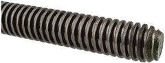 Keystone Threaded Products - 1-5 Acme, 6' Long, Alloy Steel General Purpose Acme Threaded Rod - Oil Finish Finish, Right Hand Thread, 2G Fit - Americas Industrial Supply