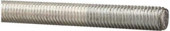 Value Collection - M12x1.75 UNC (Coarse), 1m Long, Steel Metric Threaded Rod - Zinc-Plated Finish, Right Hand Thread - Americas Industrial Supply