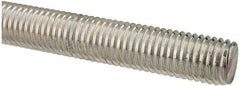Value Collection - M14x2 UNC (Coarse), 1m Long, Steel Metric Threaded Rod - Zinc-Plated Finish, Right Hand Thread - Americas Industrial Supply