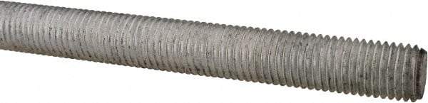 Value Collection - M16x2 UNC (Coarse), 1m Long, Steel Metric Threaded Rod - Zinc-Plated Finish, Right Hand Thread - Americas Industrial Supply