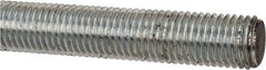 Value Collection - M20x2.5 UNC (Coarse), 1m Long, Steel Metric Threaded Rod - Zinc-Plated Finish, Right Hand Thread - Americas Industrial Supply