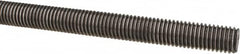 Value Collection - M12x1.75 UNC (Coarse), 1m Long, Steel Metric Threaded Rod - Oil Finish Finish, Right Hand Thread - Americas Industrial Supply