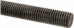 Value Collection - M14x2 UNC (Coarse), 1m Long, Steel Metric Threaded Rod - Oil Finish Finish, Right Hand Thread - Americas Industrial Supply