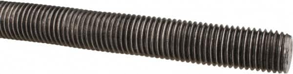 Value Collection - M16x2 UNC (Coarse), 1m Long, Steel Metric Threaded Rod - Oil Finish Finish, Right Hand Thread - Americas Industrial Supply