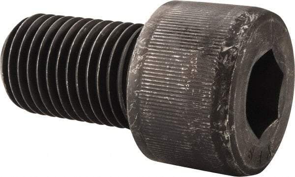 Value Collection - 1-1/2 - 6 UNC Hex Socket Drive, Socket Cap Screw - Alloy Steel, Black Oxide Finish, Fully Threaded, 2-1/2" Length Under Head - Americas Industrial Supply