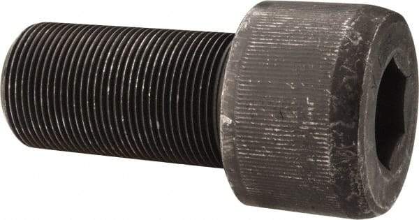 Value Collection - 1-1/2 - 12 UNF Hex Socket Drive, Socket Cap Screw - Alloy Steel, Black Oxide Finish, Fully Threaded, 3" Length Under Head - Americas Industrial Supply