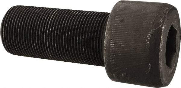 Value Collection - 1-1/2 - 12 UNF Hex Socket Drive, Socket Cap Screw - Alloy Steel, Black Oxide Finish, Fully Threaded, 3-1/2" Length Under Head - Americas Industrial Supply