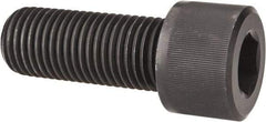 Value Collection - 1-3/4 - 5 UNC Hex Socket Drive, Socket Cap Screw - Alloy Steel, Black Oxide Finish, Fully Threaded, 4-1/2" Length Under Head - Americas Industrial Supply