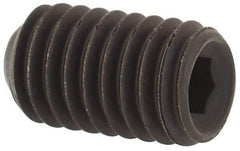 Value Collection - #12-28 UNF, 3/8" OAL, Cup Point Set Screw - Grade ASTM F912 Alloy Steel, 7/64" Key - Americas Industrial Supply