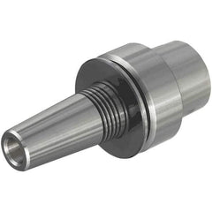 Iscar - 1/8" Hole Diam, HSK32E Taper Shank Shrink Fit Tool Holder & Adapter - 2.787" Projection, 0.394" Nose Diam, 0.79" Clamping Depth, 25,000 RPM, Through Coolant - Exact Industrial Supply
