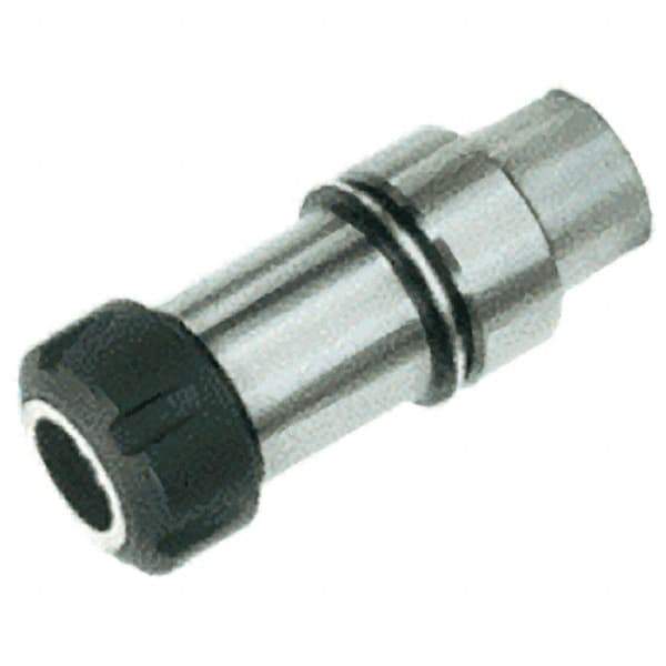 Iscar - 2mm to 20mm Capacity, 100mm Projection, HSK50E Hollow Taper, ER32 Collet Chuck - 0.0001" TIR, Through-Spindle - Exact Industrial Supply