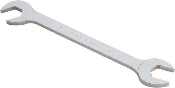 Proto - 2" Standard Open End Wrench - 21-1/4" OAL, Double End, Chrome Finish, 15° & 60° Head Angle - Americas Industrial Supply
