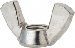 Value Collection - 5/16-18 UNC, Stainless Steel Standard Wing Nut - Grade 316, 1-1/4" Wing Span, 0.66" Wing Span - Americas Industrial Supply