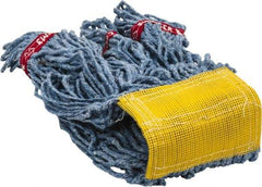 Rubbermaid - 5" Yellow Head Band, Small Blended Fiber Loop End Mop Head - 4 Ply, Use for General Purpose - Americas Industrial Supply