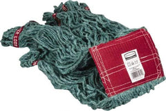 Rubbermaid - 5" Red Head Band, Large Blended Fiber Loop End Mop Head - 4 Ply, Use for General Purpose - Americas Industrial Supply