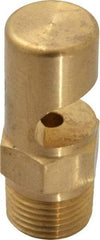 Bete Fog Nozzle - 3/8" Pipe, 145° Spray Angle, Brass, Extra Wide Fan Nozzle - Male Connection, 9.49 Gal per min at 100 psi, 3/16" Orifice Diam - Americas Industrial Supply