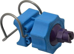 Bete Fog Nozzle - 1" Pipe, 65° Spray Angle, Grade 303 Polypropylene/Stainless Steel, Snap Release Nozzle System - 4.74 Gal per min at 100 psi, 0.141" Orifice Diam - Americas Industrial Supply