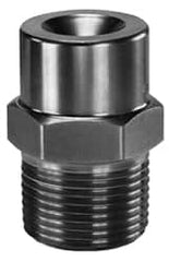 Bete Fog Nozzle - 3/8" Pipe, 120° Spray Angle, Grade 303 Stainless Steel, Full Cone Nozzle - Male Connection, 6.15 Gal per min at 100 psi, 3/16" Orifice Diam - Americas Industrial Supply